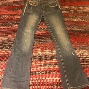 Rock N Roll Cowgirl Jeans, barely worn.